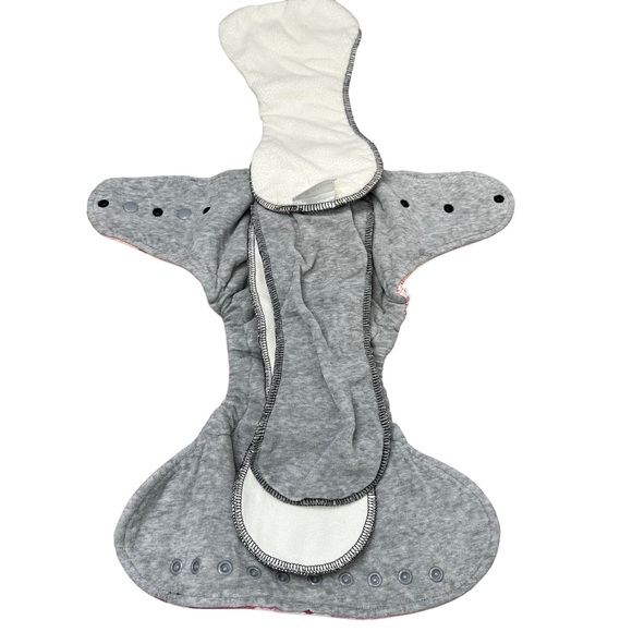 Twinkie Tush Cloth Diaper Bundle Fabric Diaper Baby Adjustable Halloween Pumpkin - Picture 8 of 11